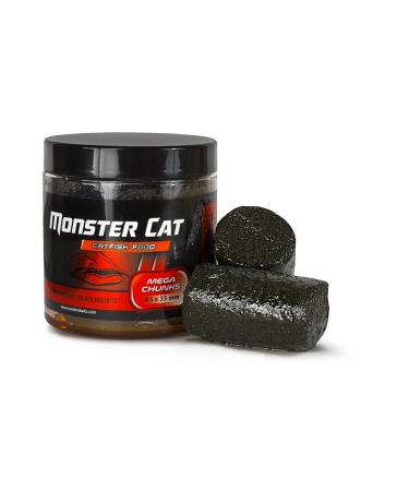 Tandem baits 4 pcs.Monster Cat Mega Chunks Wels boilies |Wels fishing without effort |Bait for Great Fish Angels |Fishing accessories for professionals & hobby anglers Mega Chunks 65 x 35 mm / 4 pieces / 370 g Fisch & Krebs