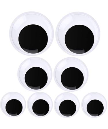 Giant Wiggle Googly Eyes with Self Adhesive Large Black Plastic Eyes for  Crafts 2 Inch 3