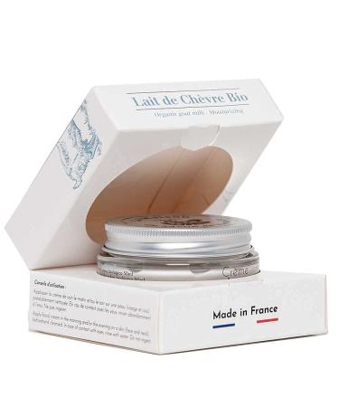 Maison du Savon de Marseille - Moisturising Face Cream with Organic Goats Milk and Argan Oil - 1.71 Oz Pot - Buy Online on GoSupps.com