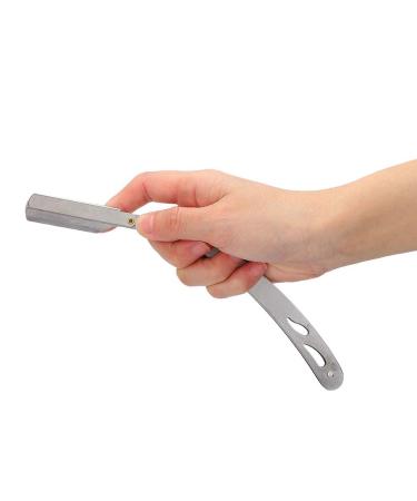 Premium Stainless Steel Manual Razor Blade Holder | Folding Barber Razor Stand International Shipping Available - Buy Online on GoSupps.com