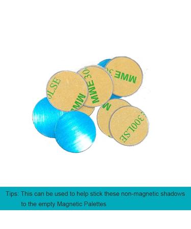 50pcs Metal Stickers Adhesive Set for Non-Magnetic Eyeshadow Pans - Magnetic Strips for Cosmetics Palette Accessories - Buy Online on GoSupps.com