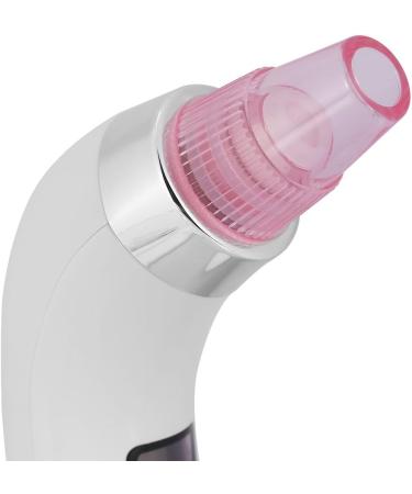 Blackhead Remover Pore Vacuum Durable and Lightweight Skin Tag Remover Tool Powerful Suction Function with 4 Interchangeable Beauty Heads(White) - Buy Online on GoSupps.com