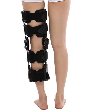 Adjustable Hinged Knee Brace - Post Surgery Immobilizer for Left Leg | Orthopedic Patella Support & ROM Brace - Buy Online on GoSupps.com