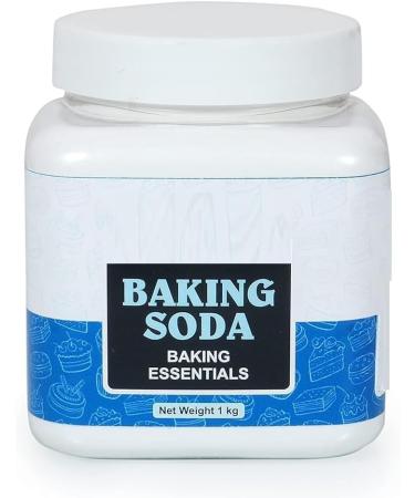 DX Baking Soda 1 kg Food grade sodium bicarbonate perfect for baking/cooking/cleaning triple refined  - Buy Online on GoSupps.com