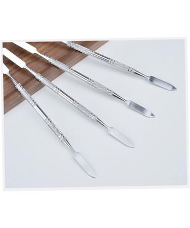 Buy Hemoton Stainless Steel Makeup Mixing Rod - Spatula & Depotting Tool for Skincare | Durable Silver Cosmetic Palette Stick (16cm x 0.6cm - Buy Online on GoSupps.com