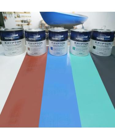TotalBoat Krypton Copper-Free Antifouling Bottom Paint - Blue Quart for Fiberglass, Wood, Aluminum, Steel Boats, Outdrives & Trim Tabs - Buy Online on GoSupps.com