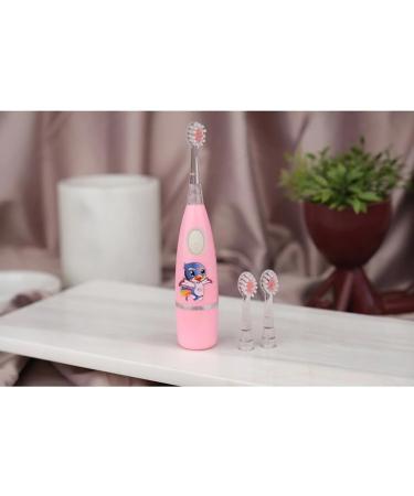 Educational Vibration and Light Pink that Makes Children Love Brushing Teeth - Buy Online on GoSupps.com