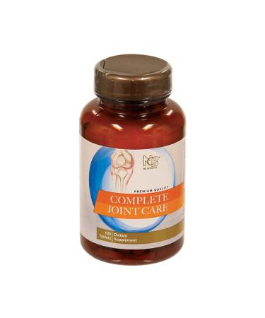 Complete Joint Care Supplement | Glucosamine HCl Chondroitin MSM Boswellia & Ginger | Supports Joint Mobility Flexibility | 100 Tablets