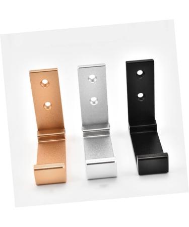 Alipis 4pcs Foldable Hooks Wall Mount Hooks Alloy Hooks Wall Hanger Wall Hanging Row Hook Round medium Silver - Buy Online on GoSupps.com