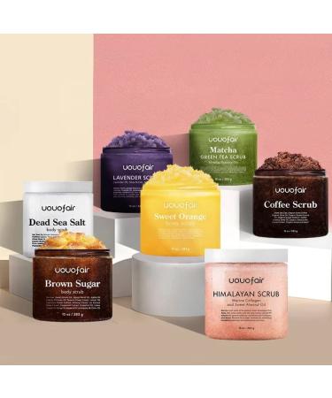 Himalayan Salt Sugar Scrub for Women - 10 oz Exfoliating Body Scrub for Acne Scars & Wrinkles - Deep Cleansing & Moisturizing (Pack of 1 - Buy Online on GoSupps.com