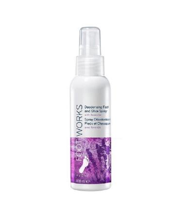 Avon Foot Works Lavender Deodorising Foot and Shoe Spray