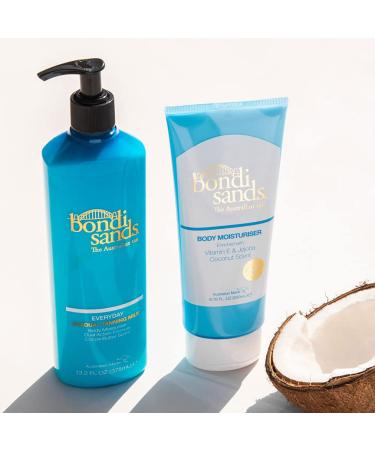 Bondi Sands Everyday Gradual Tanning Milk | Vegan Daily Lotion with Vitamin E & Aloe Vera for Natural Glow | 1-3 Applications - Buy Online on GoSupps.com