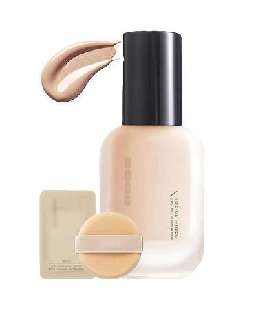 DryfLy UODO liquid foundationMoisturizing light foundationMatte Long Lasting FoundationMoisturizing waterproof and light long lasting foundation for all skin types Oil control W03 Warm skin Oil control W03 Warm skin