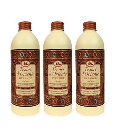 Tesori d'Oriente Byzance Shower/Bath Cream - Pack of 3