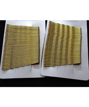 Arranview Jewellery Gold Kirby grips approx 4.5 cm long 72 bobby hairpins