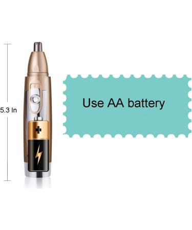 Nose Hair Trimmer for Men & Women - Ear and Nose Hair Remover with Removable Cutter Head | International Shipping Available - Buy Online on GoSupps.com