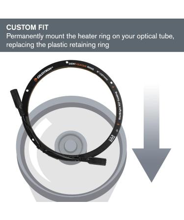 Celestron Aluminum Dew Heater Ring - Compatible with 5 Schmidt-Cassegrain Telescope - Buy Online on GoSupps.com