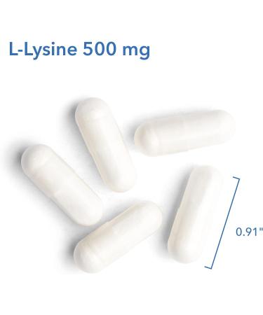 Buy Allergy Research Group L-Lysine 500mg - Immune Support Supplement Pure Organic Vegetarian Capsules - 100 Count - Buy Online on GoSupps.com