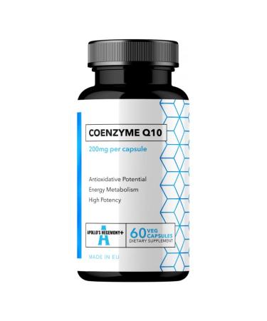 Coenzyme Q10 200mg - 60 Vegan Capsules - Apollo's Hegemony