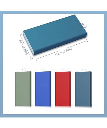 Nail Clippers Set Ladies Men's Stainless Steel Manicure Clippers 6 Pieces Green Blue Light Blue Red (Color : C) - Buy Online on GoSupps.com