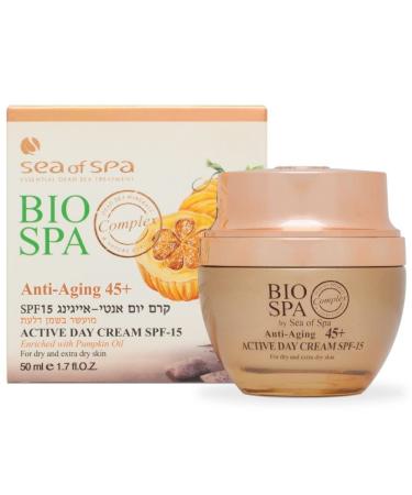 Bio Spa Active DAY Cream Spf-15 Anti Aging 45+
