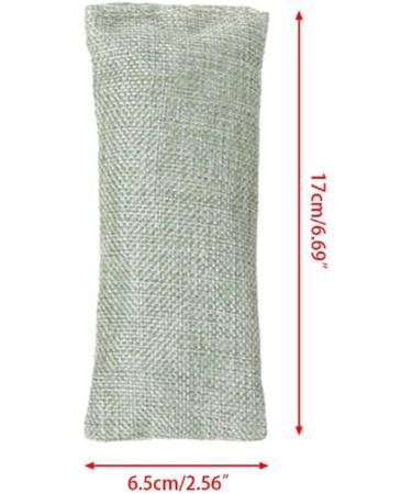 2Pcs Bamboo Charcoal Bag Odor Absorber Auto Deodorizer Air Purifying Green - Buy Online on GoSupps.com
