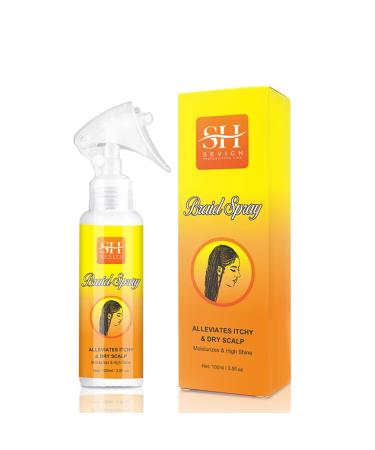 SEVICH Braid Spray 3.5fl Oz - Braid Hair Care Alleviates Itchy & Dry Scalp Moisturizes High Shine Braid Quick Clean