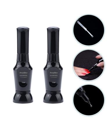 Lurrose 2-Piece Precision Nail Glue Gel Pen for Rhinestones & Glitter Ideal for Nail Art & Gemstone Application - Buy Online on GoSupps.com
