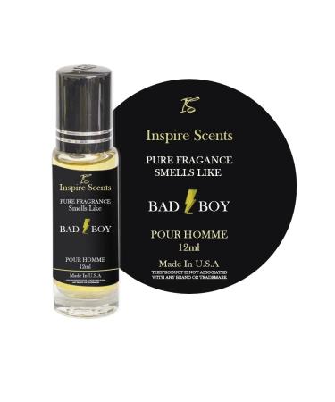 Cool Boy cologne for Men 3.4oz / 100ml Bad Boy Cologne Roll On Body Oil for Men 12ml FREE Eau De Toilette (Our Impression of Bad Boy Perfume for Men) (Pack of 2) - Buy Online on GoSupps.com