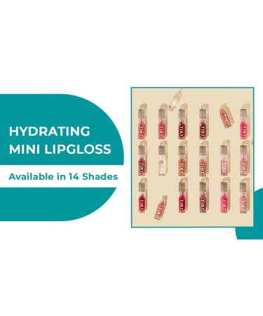 T-int C-osme tics Brick Red Lip Gloss 2.5ml | Non-Sticky Hydrating Lightweight Long-Lasting | High Shine Liquid Lip Gloss for Girls & Women - Buy Online on GoSupps.com