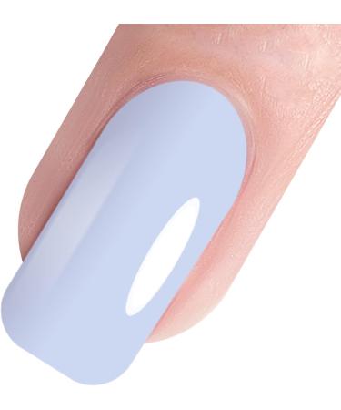 Vishine Nail Gel Polish 15ml Soak Off Nail Gel Polish Nail Art Manicure Salon DIY UV LED Lamp Required - Muted Baby Blue 0.5 OZ - Buy Online on GoSupps.com