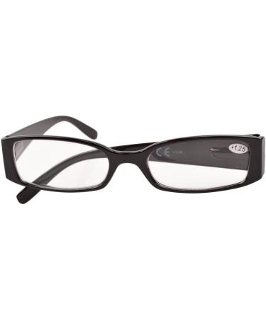 Eyekepper Spring Hinge for Plastic Reading Glasses - Black 2.5 Diopters | International Shipping Available - Buy Online on GoSupps.com