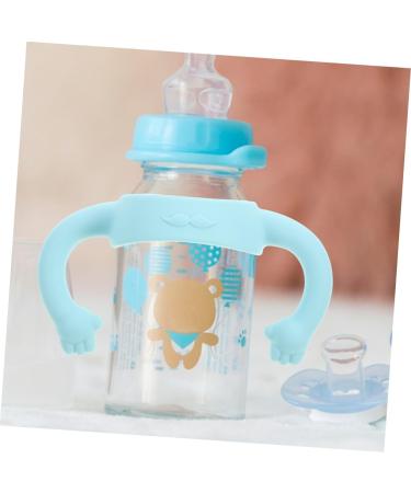 Toyvian 8 Pcs Bottle Handle Milk Bottle Accessories Bottle Grip Silicone Bottle Grip Bottle Grip Milk Bottle Grips Wide Mouth Silicone Soft 14.00X5.00X5.00CMx4pcs Sky-bluex4pcs - Buy Online on GoSupps.com