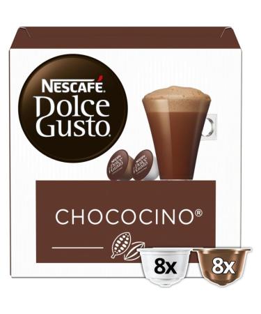 G n rique Dolce Gusto Chococino Pods - Chocolate coffee capsules for a gourmet break - 256 g of sweetness to savor. - Set of 3