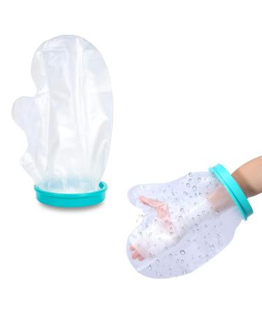 KSJEHW Waterproof cast protector (hand) made of silicone for bath & shower for children up to 10 years (30x20cm)