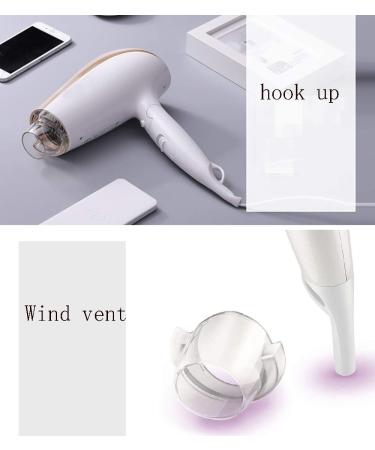 Professional salon hair dryer powerful 1600W high power compact travel hair dryer ion silent hair dryer (with air nozzle attachment)-SHPEHP-LightGold - Buy Online on GoSupps.com