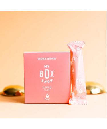 Organic Cotton Tampons with BPA-Free Applicator - Non-Toxic & Hypoallergenic - Super Absorbency - 32 Count Box - Buy Online on GoSupps.com