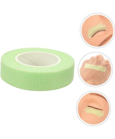 MAGICLULU 1 Roll Non-woven Fabric Eyelash Tape for Lash Extensions Adhesive Eyelash Tape Lash Extension Supplies Lash Supplies Green Lash Tape Makeup Artist Must Haves Breathable 5.5x1.2cm Green 2 - Buy Online on GoSupps.com