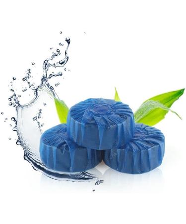 16 x GLY Toilet Cistern Blocks | Toilet Bowl Freshener Tablets | Powerful Descaling Septic-Tank Deodorizer | Toilet Blocks Lasts for 14 Days (16 Pieces) - Buy Online on GoSupps.com
