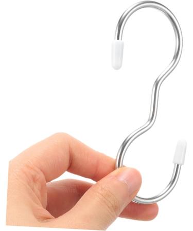 Alipis 3pcs Hook up Hangers Clothes Hanger Clothes Rack Towel Rack Coat Hooks Bathroom Door Stainless Steel - Buy Online on GoSupps.com