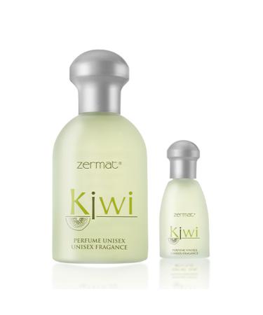 Zermat Perfume for Women and Men Kiwi Fresh UNISEX Perfume para Dama y Caballero - Citric Scent 4.50 Fl. Oz and Miniature 0.50 Fl. Oz.