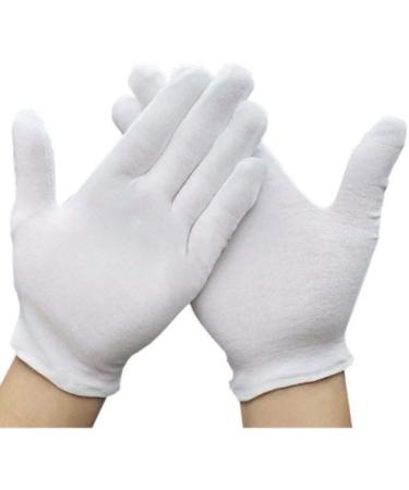 LoveBeauty Set of 3 White Cotton Gloves for Moisturizing and Softening Hands - Buy Online on GoSupps.com