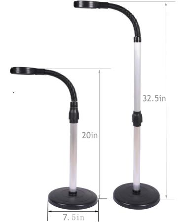 Osring Adjustable Hands Free Hairdryer Holder Stand | 360 Rotation | Blow Dryer Styling | Hair Drying Stand - Buy Online on GoSupps.com