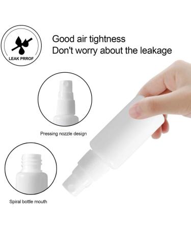 Buy Glass Bowl Filter & Fine Mist Spray 20pcs - Reusable 30ml Travel Shampoo Bottles | International Shipping - Buy Online on GoSupps.com