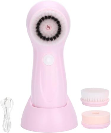 Buy Pink Facial Cleansing Brush - High Power Facial Cleanser for Deep Cleansing | International Shipping - Buy Online on GoSupps.com
