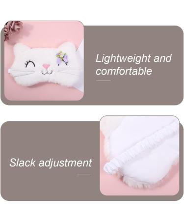 Cat Shape Eye Mask for Kids & Adults - Sleep Mask for Home, School, Travel - Buy Online on GoSupps.com