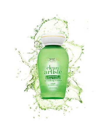 L'Oreal Clean Artiste Waterproof Eye Makeup Remover 4 oz - Gentle for Sensitive Eyes - Buy Online on GoSupps.com