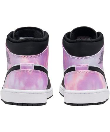 Buy Jordan Men's Air 1 Mid Hi-Top Sneakers - 40.5 EU - Black Coral White | International Shipping Available - Buy Online on GoSupps.com