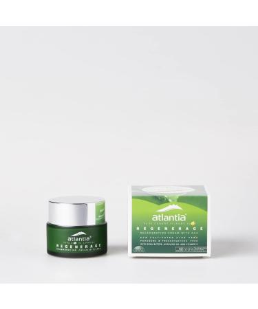 Atlantia Aloe Regenerage Anti-Ageing Cream With AHA Improves Wrinkles & Expression Lines Based on Pure Aloe Vera of Organic Farming 50ml - Buy Online on GoSupps.com