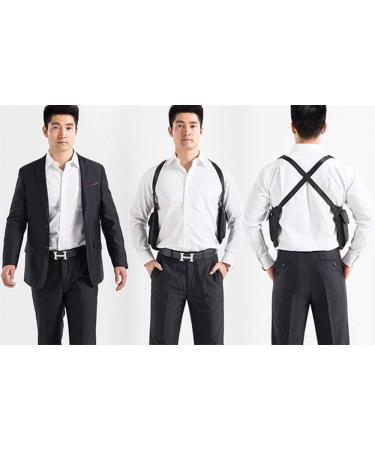 Wraith of East Anti-Theft Hidden Underarm Strap Wallet Holster Bag Leisure Nylon Double Shoulder Pocket Sport Vest Outdoors (Black) - Buy Online on GoSupps.com